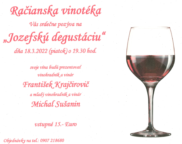 Jozefská degustácia vín