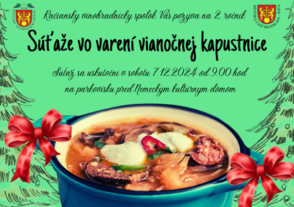 Súťaž vo varení vianočnej kapustnice 2024