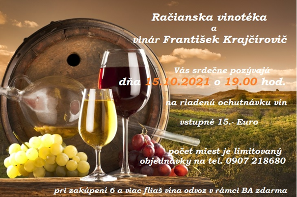 Riadená ochutnávka vín