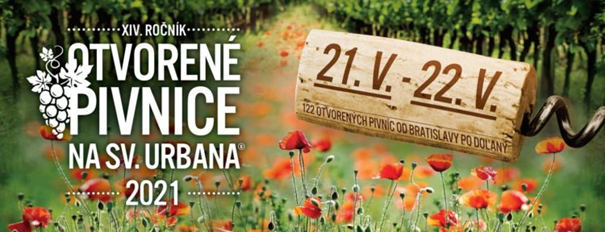 Otvorené pivnice na sv. Urbana® 2021
