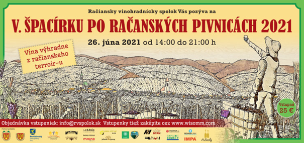 V. Špacírka po račanských pivnicách – mapa